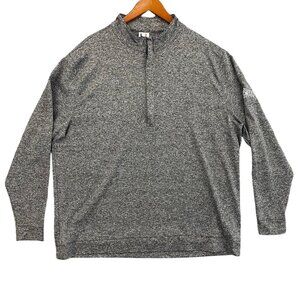 Short Par 4 Pullover 1/2 Zip Men 2XL Gray Myrtle Beach World Amateur Golf Logo‎